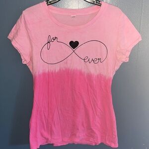 🔴Hybrid Graphic Tee•L•Pink